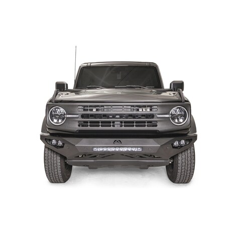 Fab Fours BUMPER TRUCK FRONT One Piece Design Direct Fit Mounting Hardware Included Without Grille Guard W FB21-D5251-1